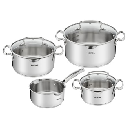 "Shop Tefal Duetto G719S734 Cooking Pot - Durable, Transparent & Versatile Kitchen Essential!"